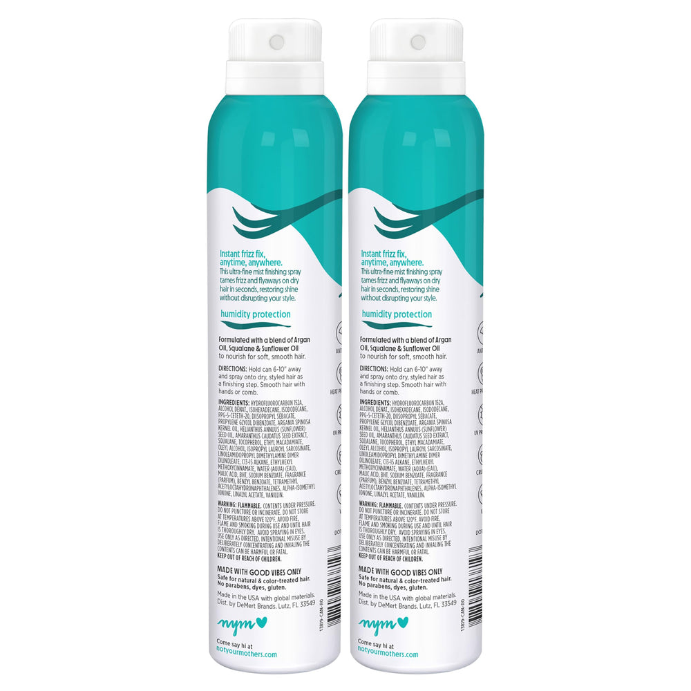 UV humidity protection focus of All Eyes On Me de-frizz spray