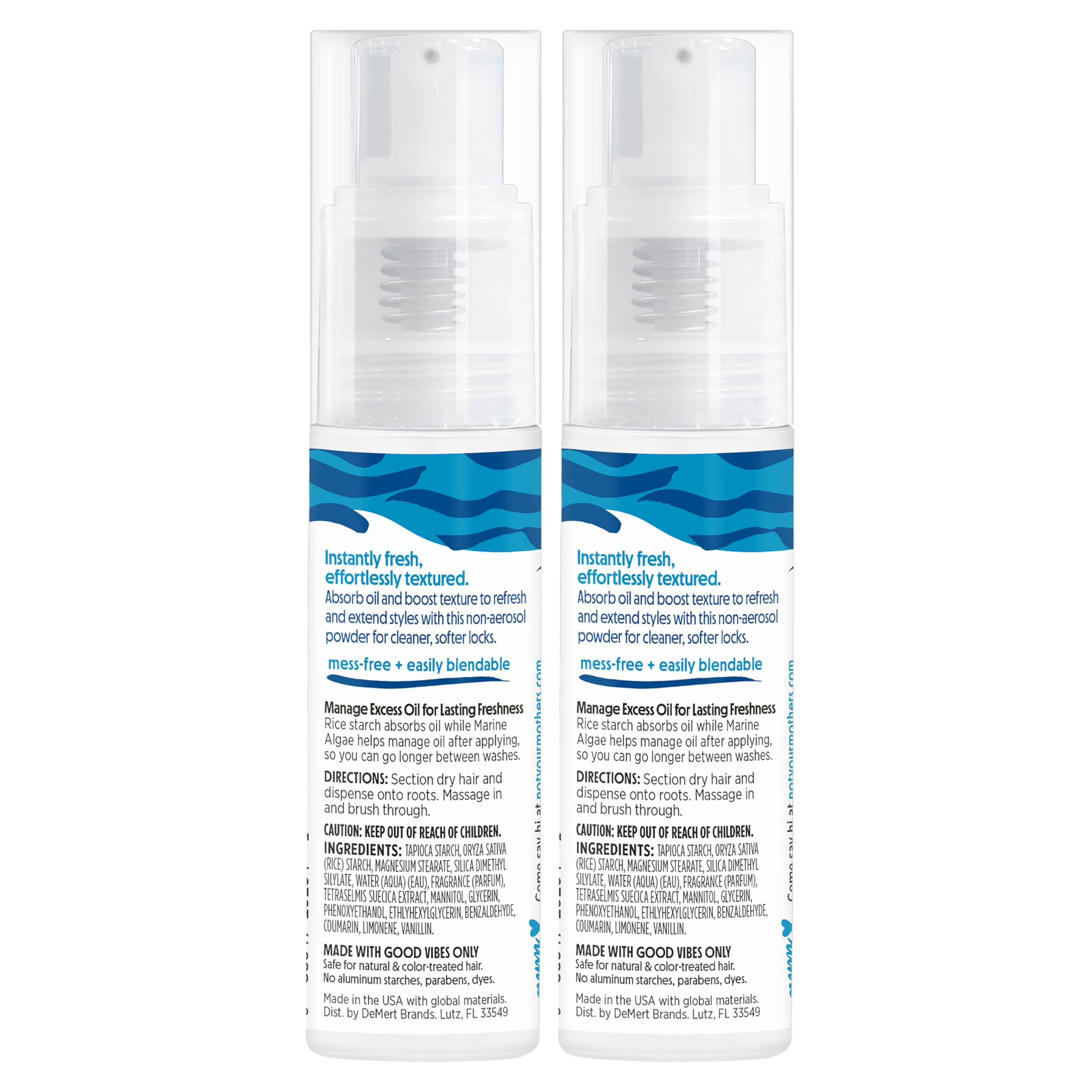 Not Your Mother's Beach Babe color-safe formula emphasized on bottle