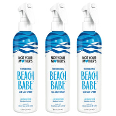 Not Your Mother's Beach Babe Sea Salt Spray bottle for beachy texture and matte finish.