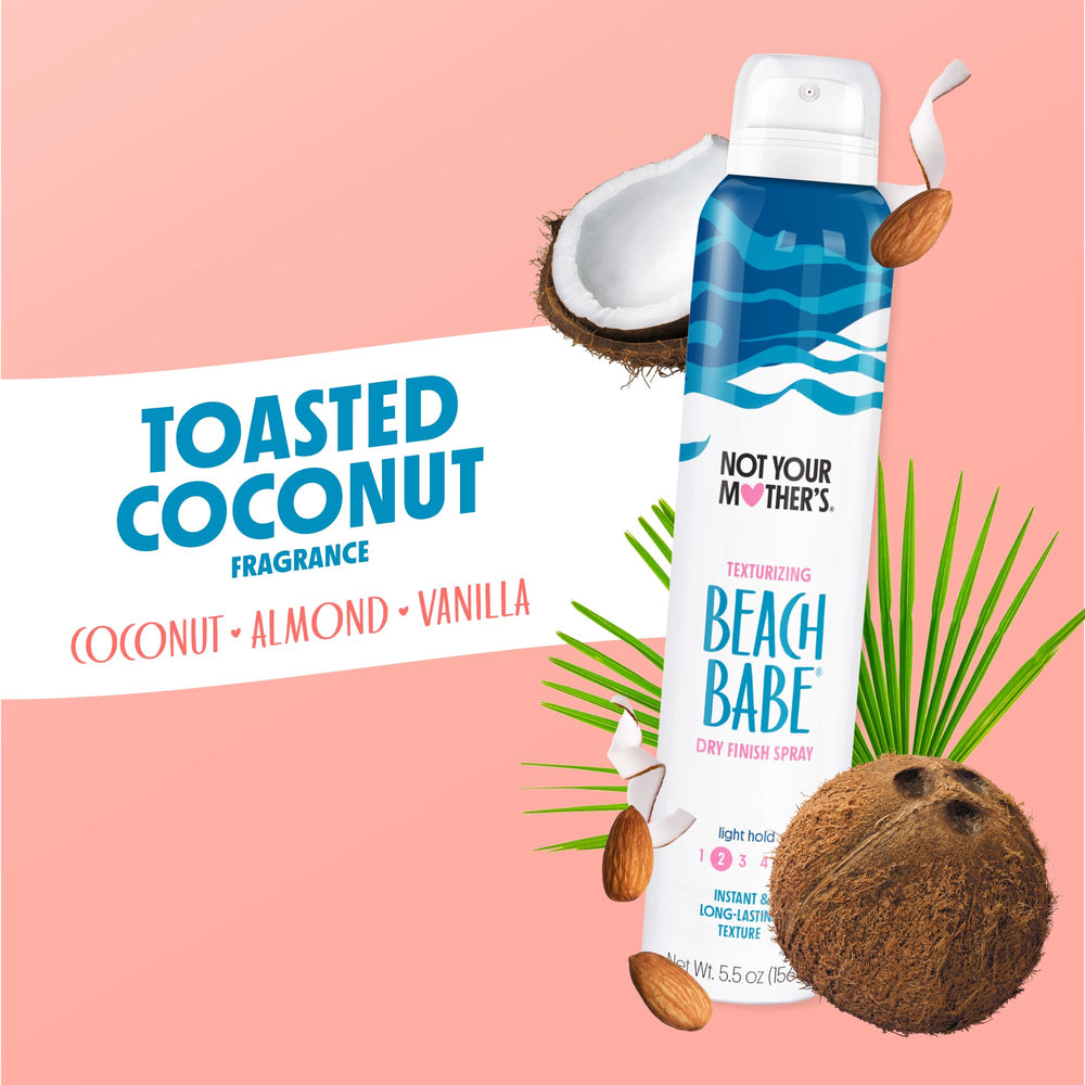 Ultra-fine powder texture detail of Not Your Mother's Beach Babe spray