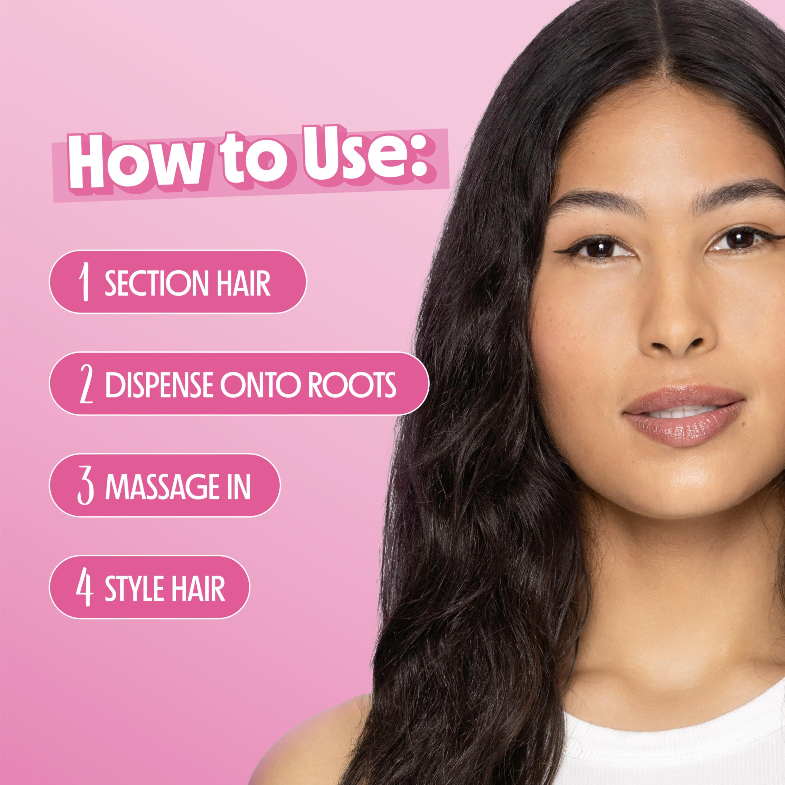 Not Your Mother's Clean Freak dry shampoo powder palo santo scent for a soothing refreshing ritual.