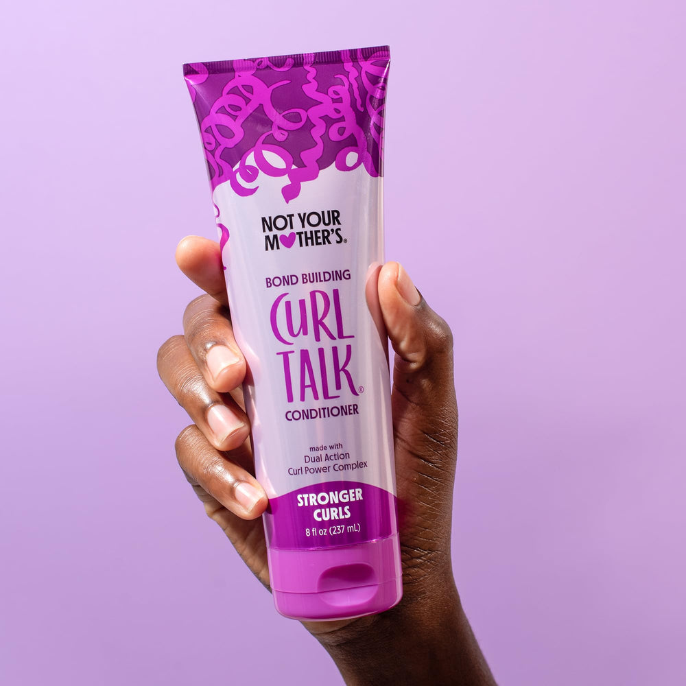 Not Your Mother's Curl Talk bond-building action image emphasizes repair and strength.
