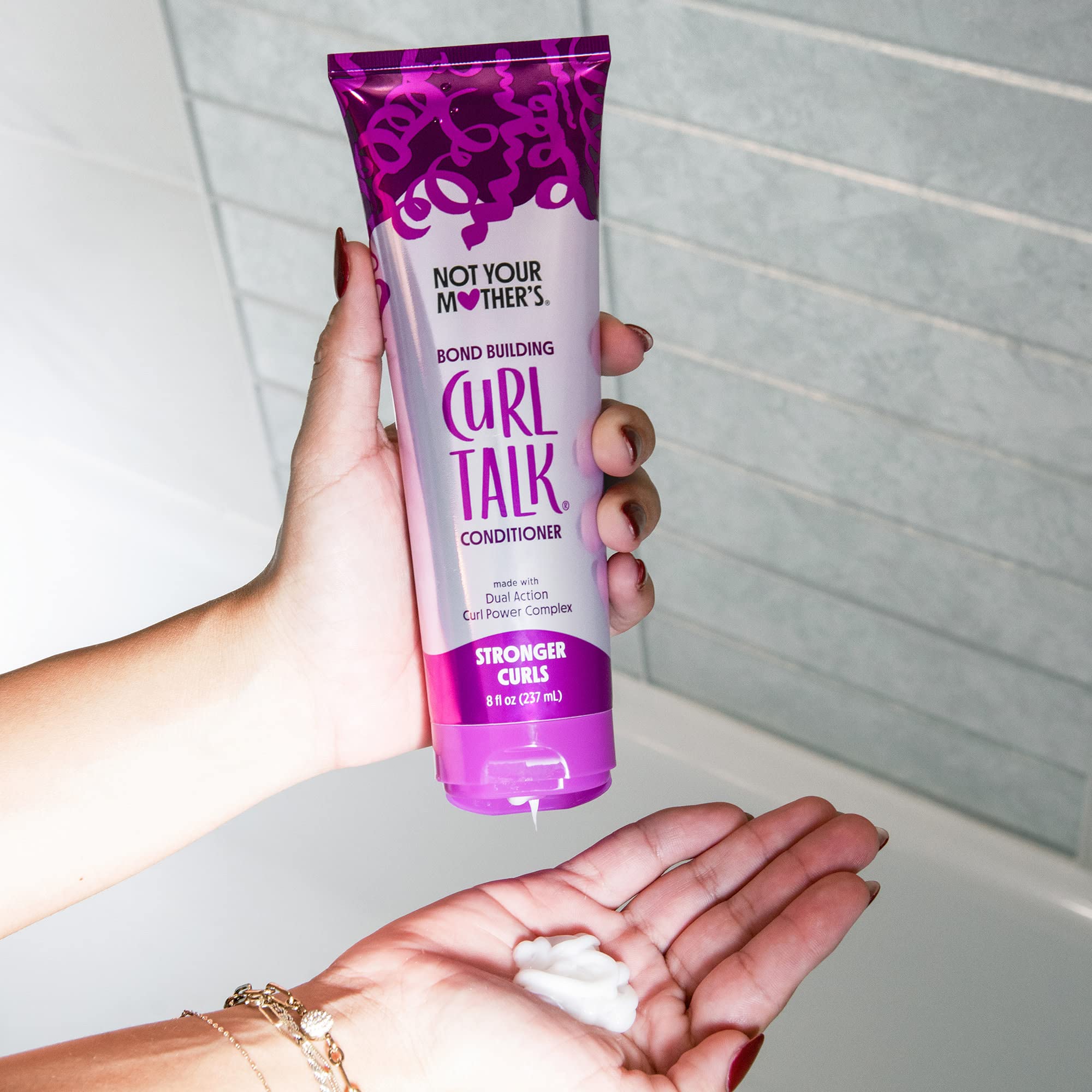 Not Your Mother's Curl Talk Citrus Jasmine scent image for refreshing styling and curl care.