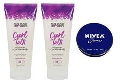 Not Your Mother's Curl Talk-frizz-control-sculpting-gel, 6 oz pack and 1 oz travel cream define curls, smooths frizz.