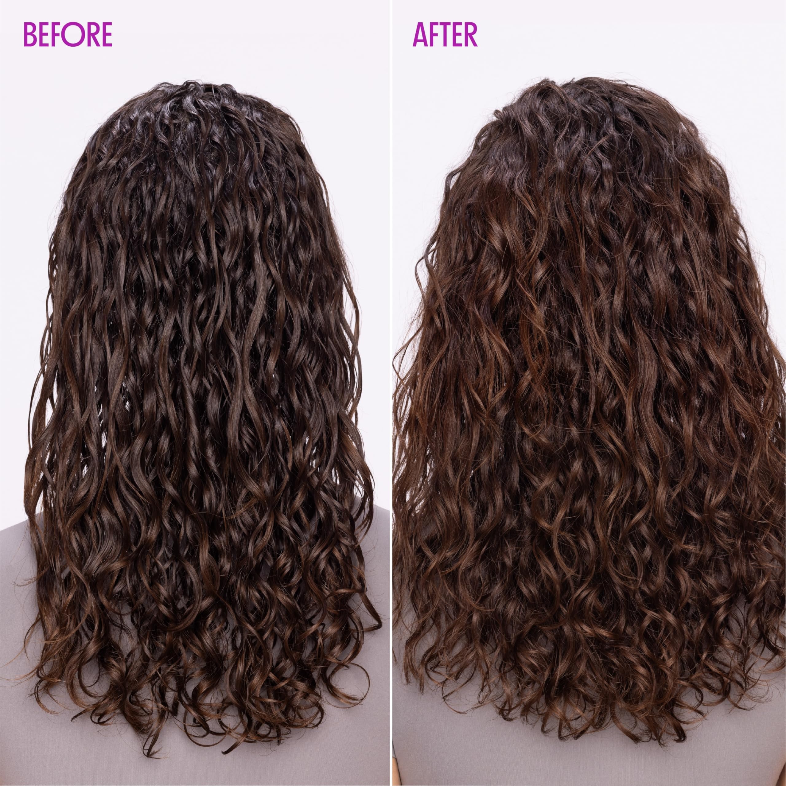 Not Your Mother's Curl Talk Strengthening Oil on hair adds shine without greasiness.