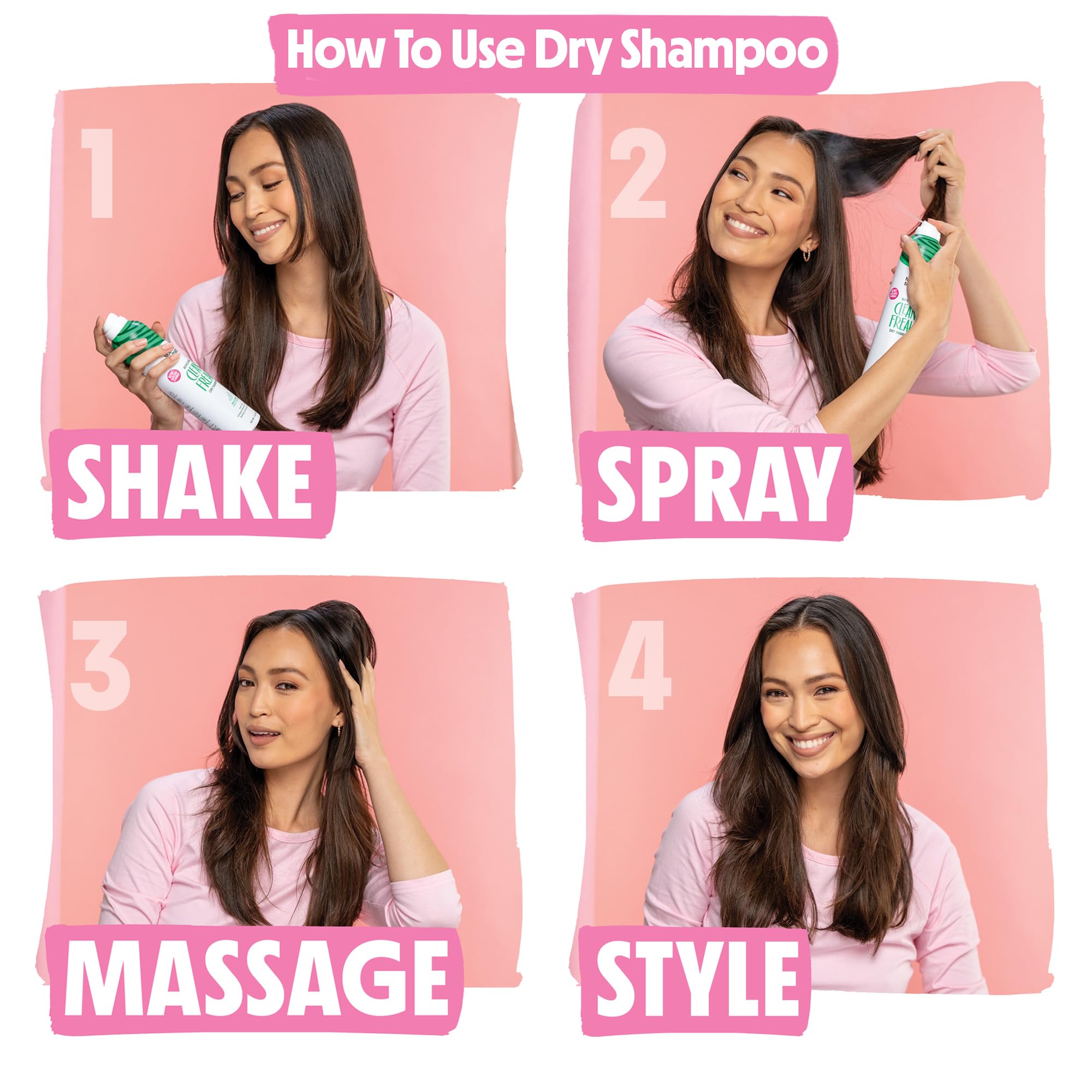 Not Your Mother's Dry Shampoo Beach Babe bottle for beach-ready texture
