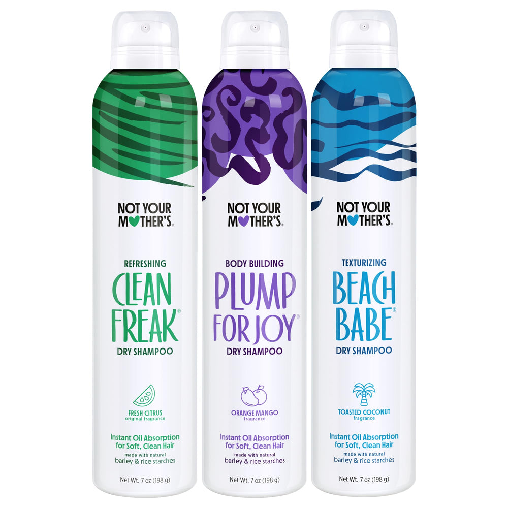 Not Your Mother's Dry Shampoo Collection front view for refreshed hair in minutes