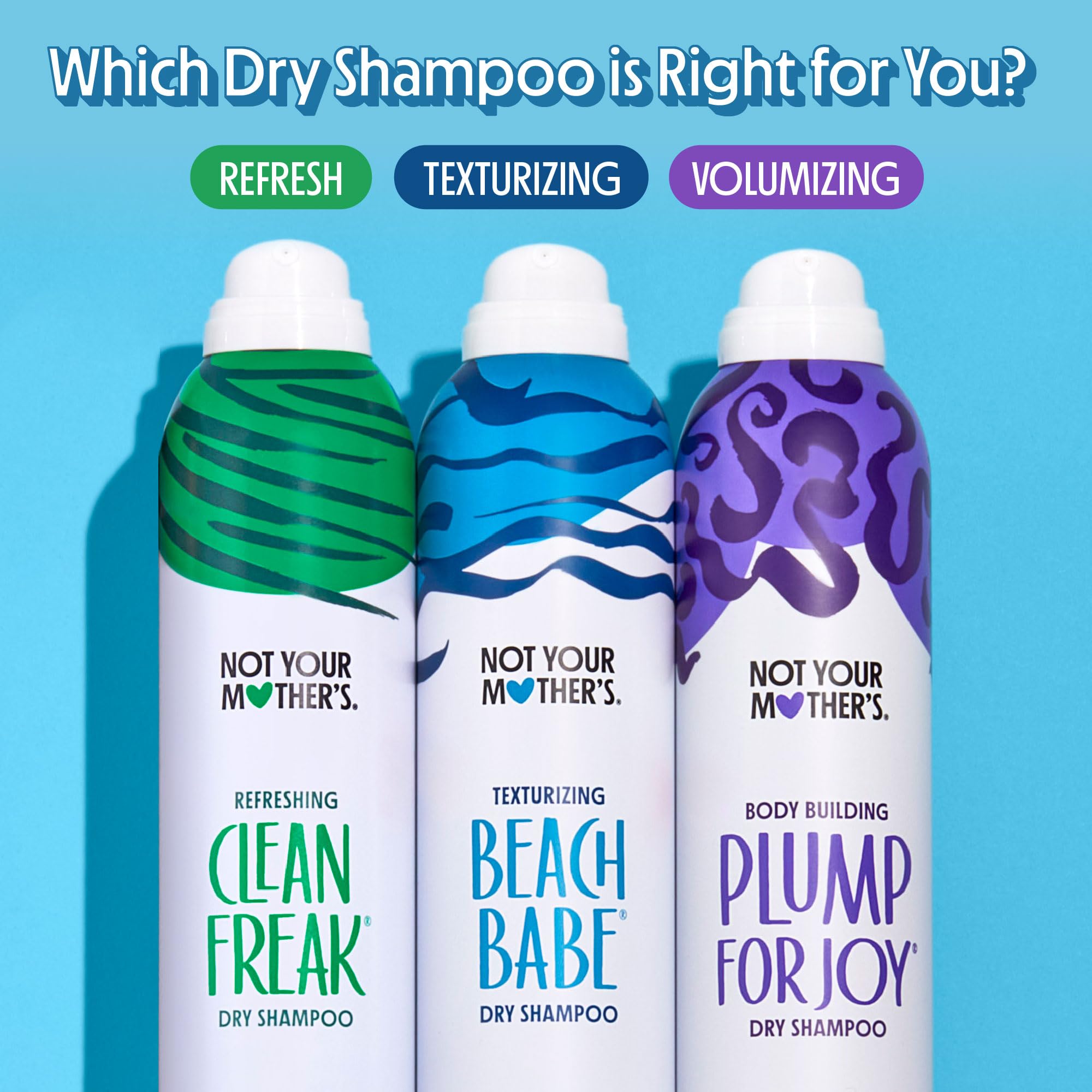 Not Your Mother's Dry Shampoo Plump for Joy bottle for volume