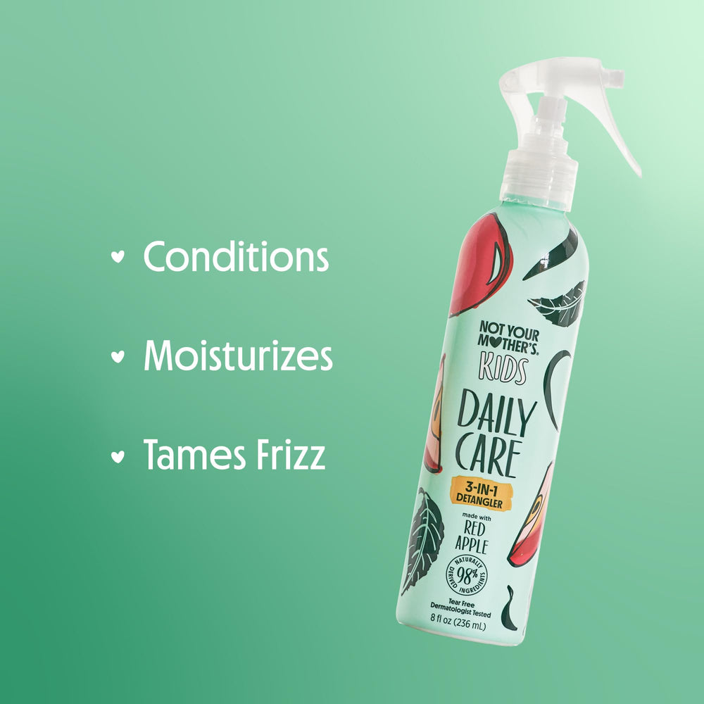 Not Your Mother's Kids Daily Care detangler spray application mist.
