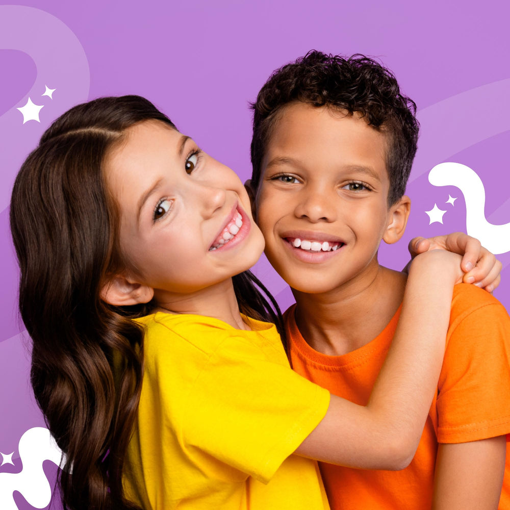 Not Your Mother's Kids fragrance-free conditioner application focuses on detangling and softening hair.