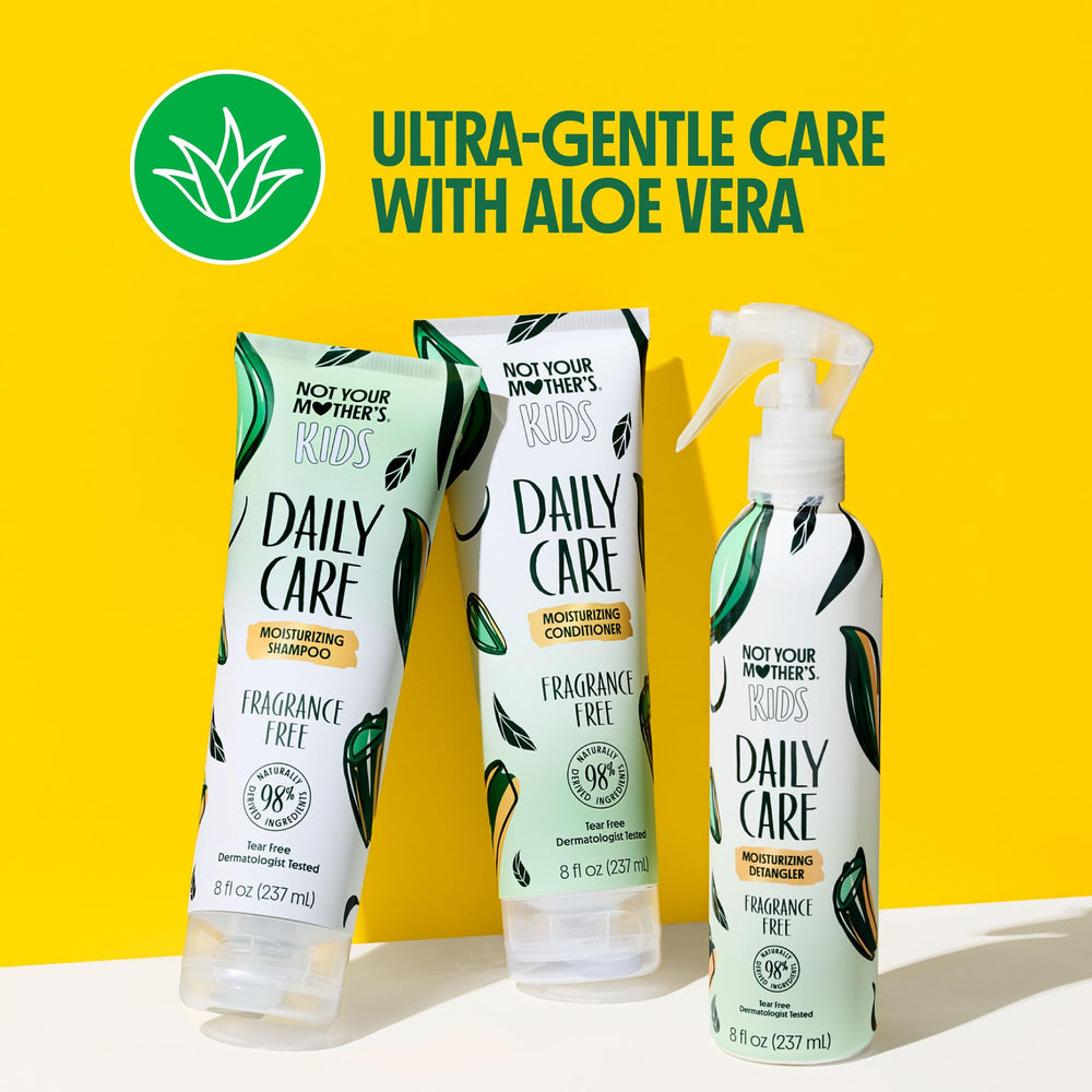 Not Your Mother's Kids fragrance-free conditioner bottle softens and eases detangling for kids.