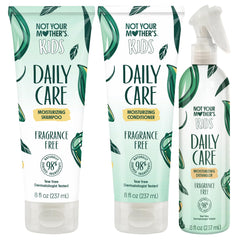 Not Your Mother's Kids fragrance-free shampoo bottle shows gentle cleansing for kids' hair.