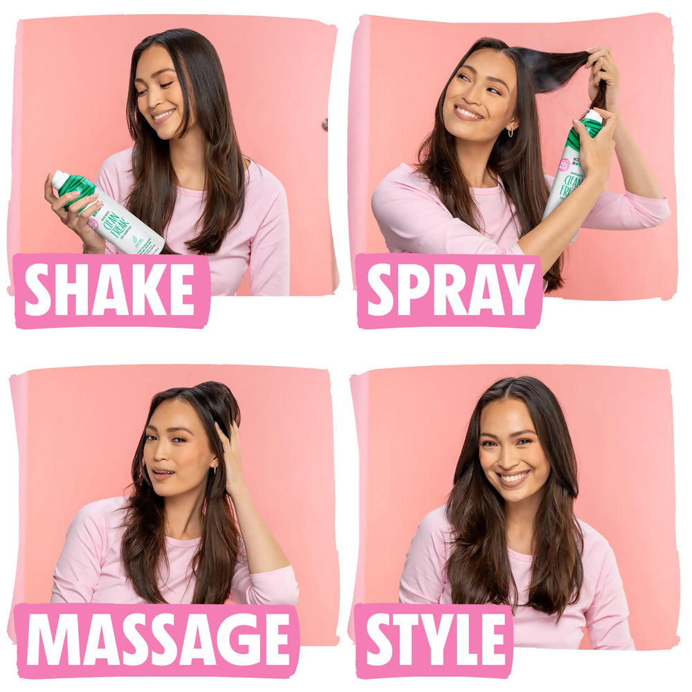 Not Your Mother's Plump for Joy waterless formula with no powdery buildup.
