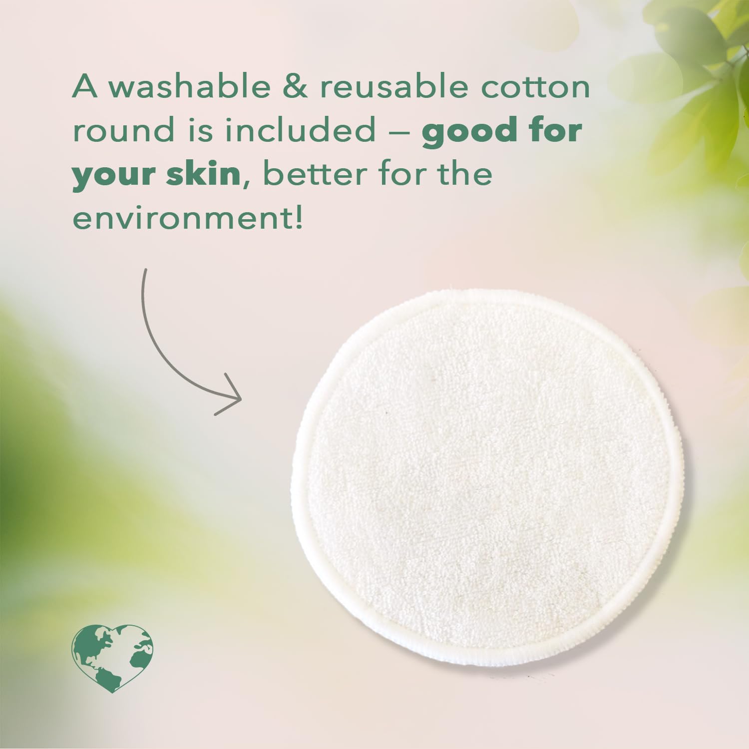 Nourish Organic cruelty-free vegan label on packaging—confident ethical skincare choice.