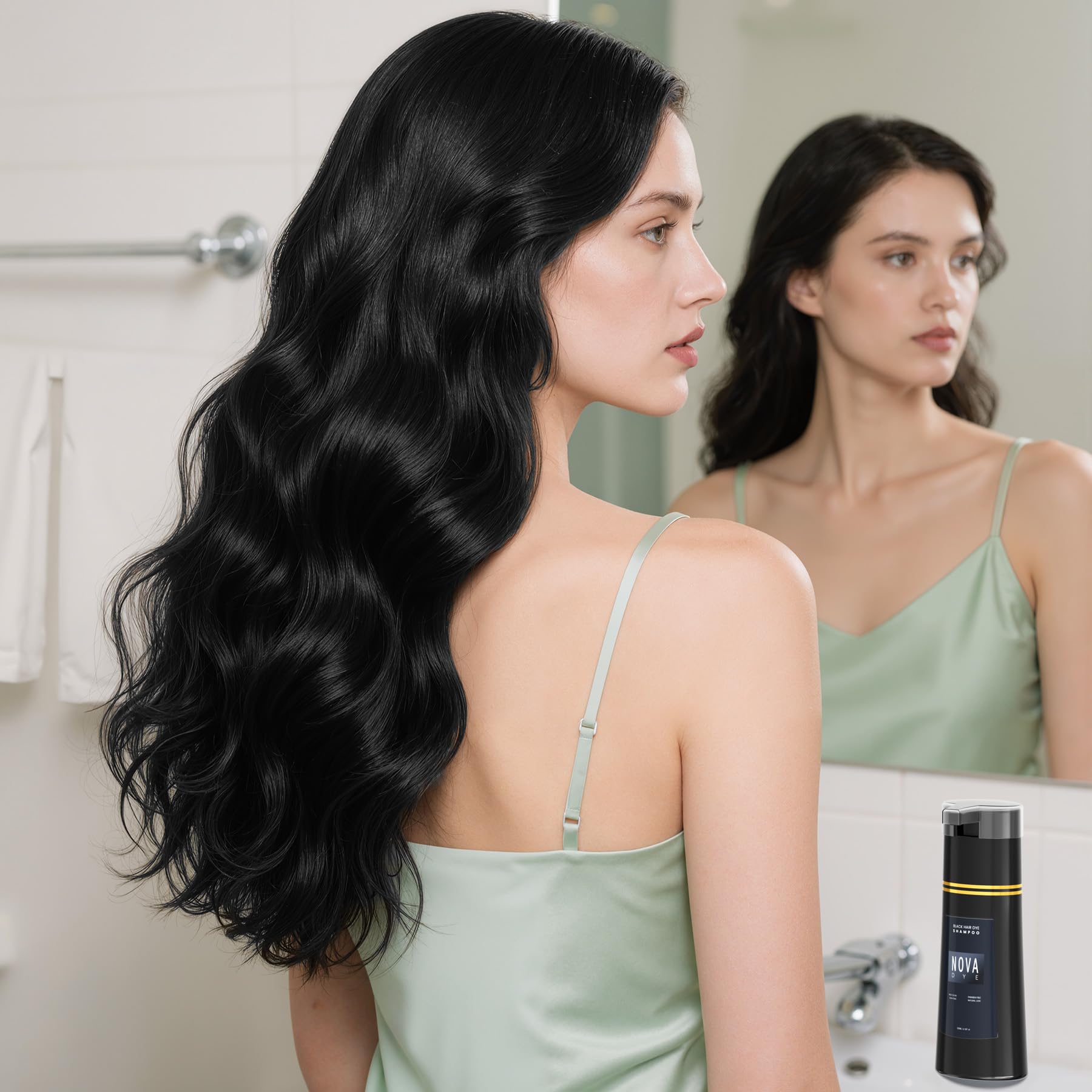 Nova DYE wait-time-15-20-min demonstrates convenient color development without salon visits.