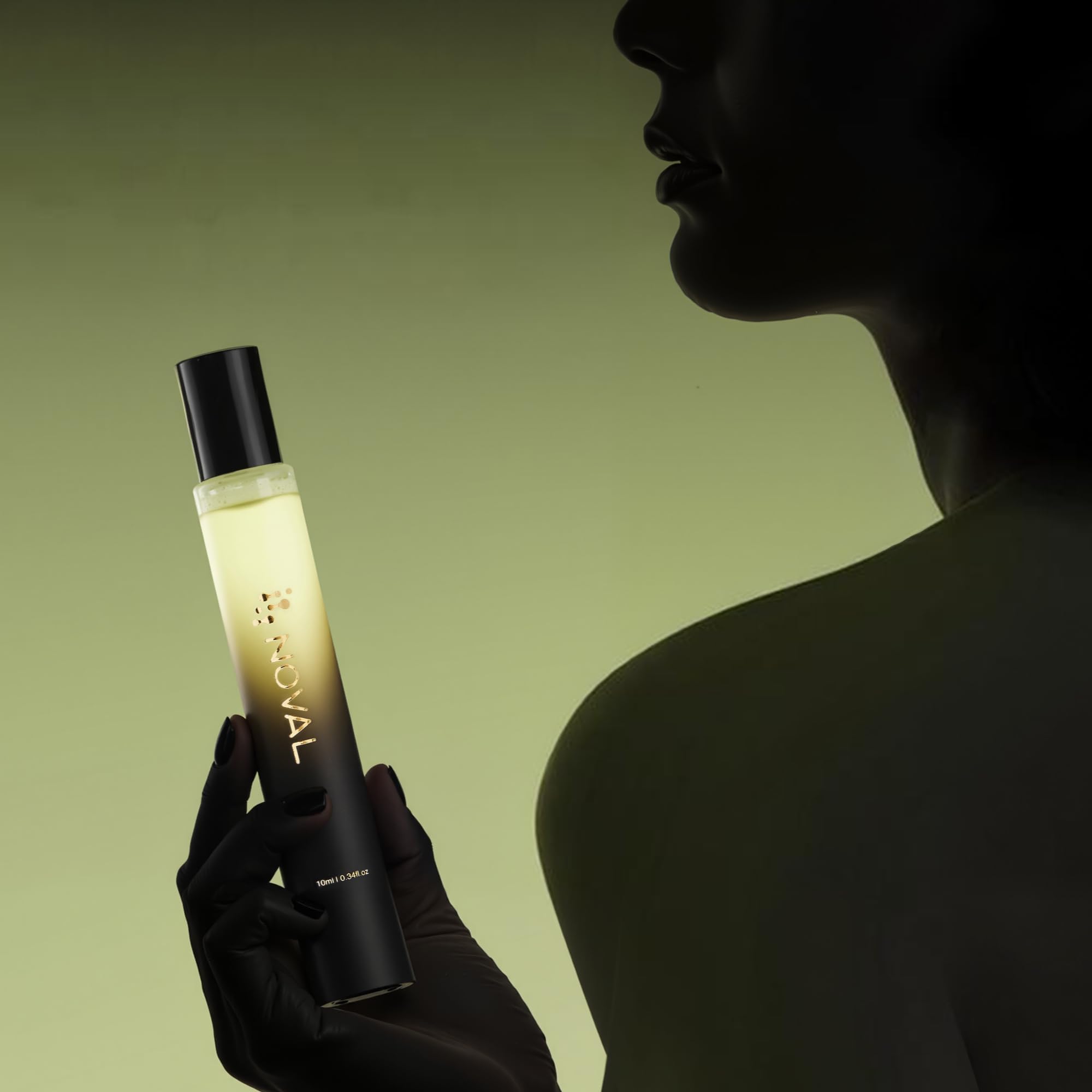 NOVAL cedarwood-scented bottle delivers a fresh woodsy aroma during routine care