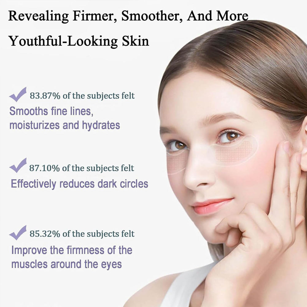 NOVALIFT Kunnozz patches show cooling effect for refreshed under-eye appearance.