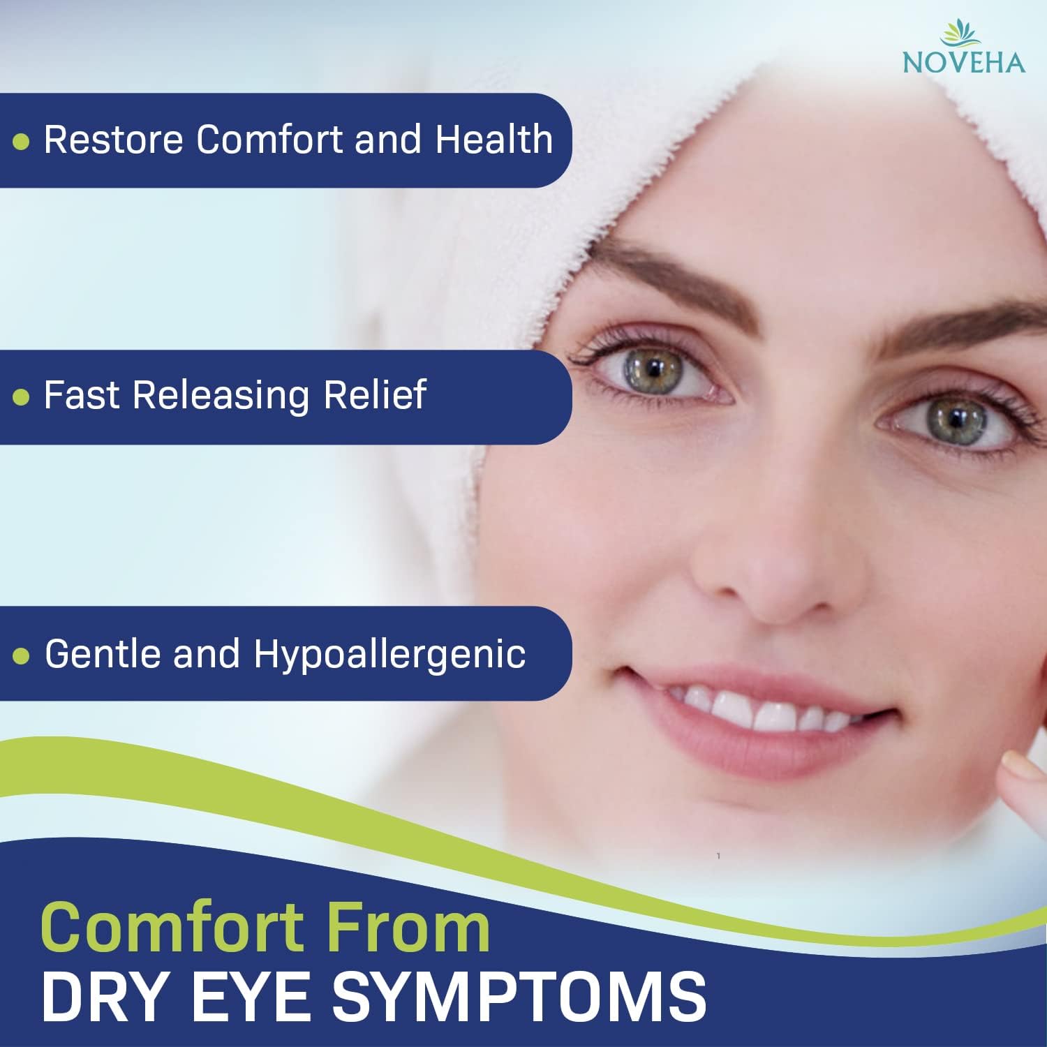 NOVEHA on-the-go pack demonstrating portable daily cleansing