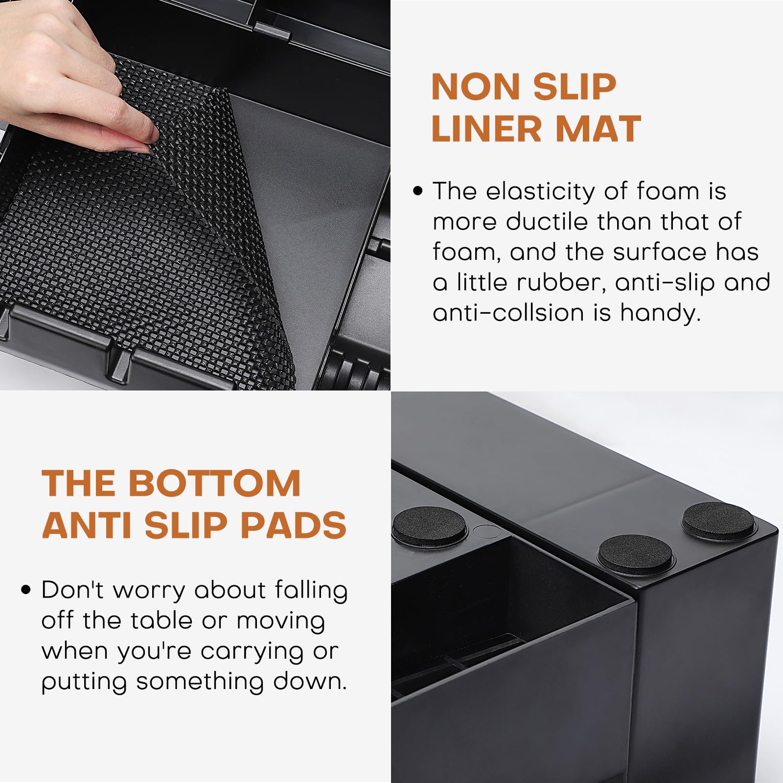 Noverlife barber clipper guards slots show precise storage for guards