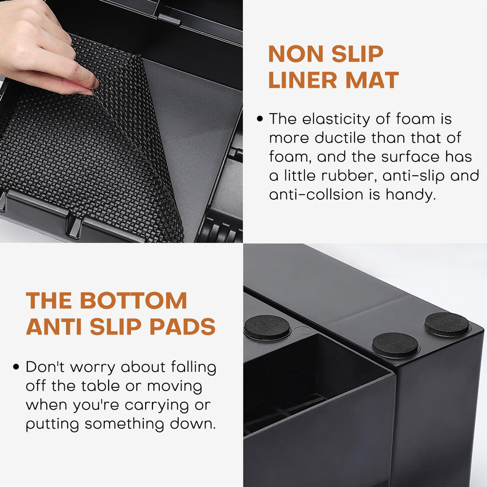 Noverlife barber clipper guards slots show precise storage for guards