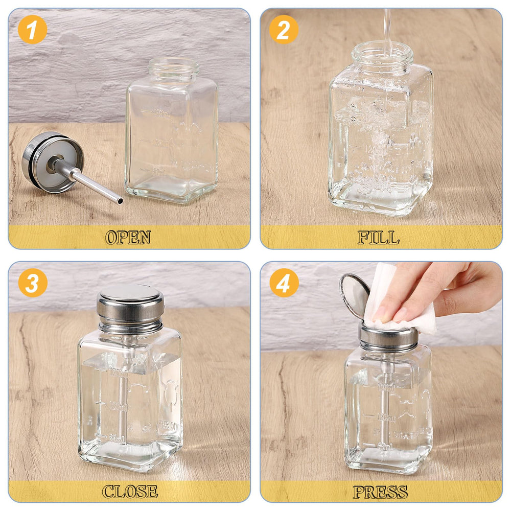 Noverlife transparent bottle makes contents visible during sessions