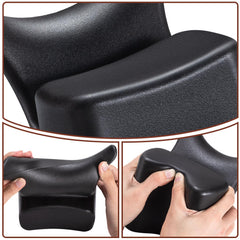 Noverlife ergonomic-u-shaped-neck-support reduces neck strain during long shampoo sessions.