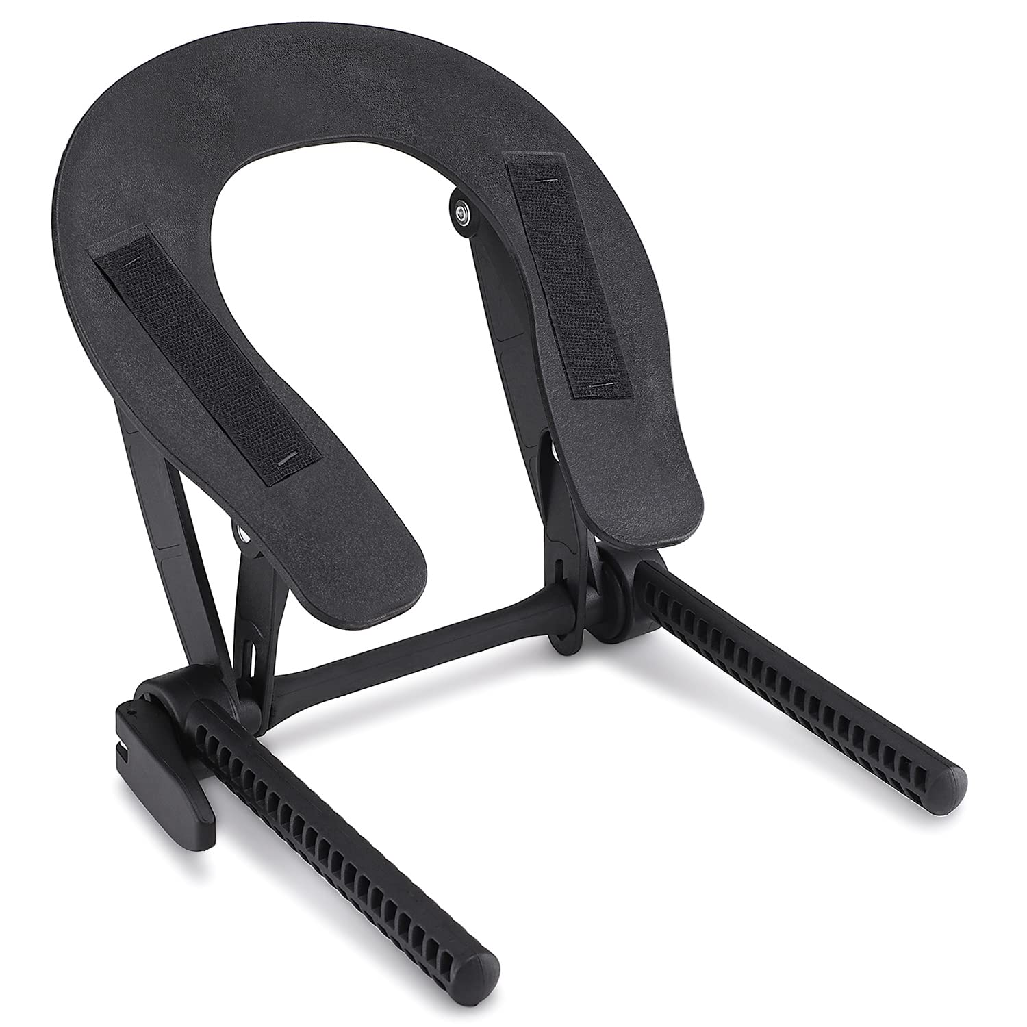Noverlife face cradle front view with adjustable aluminum headrest for comfortable sessions.
