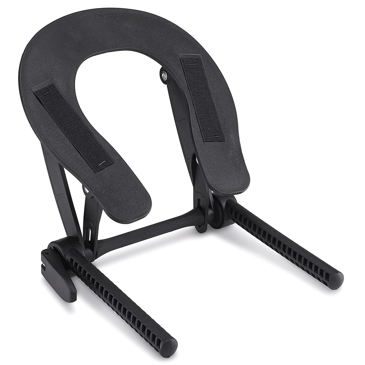 Noverlife face cradle front view with adjustable aluminum headrest for comfortable sessions.