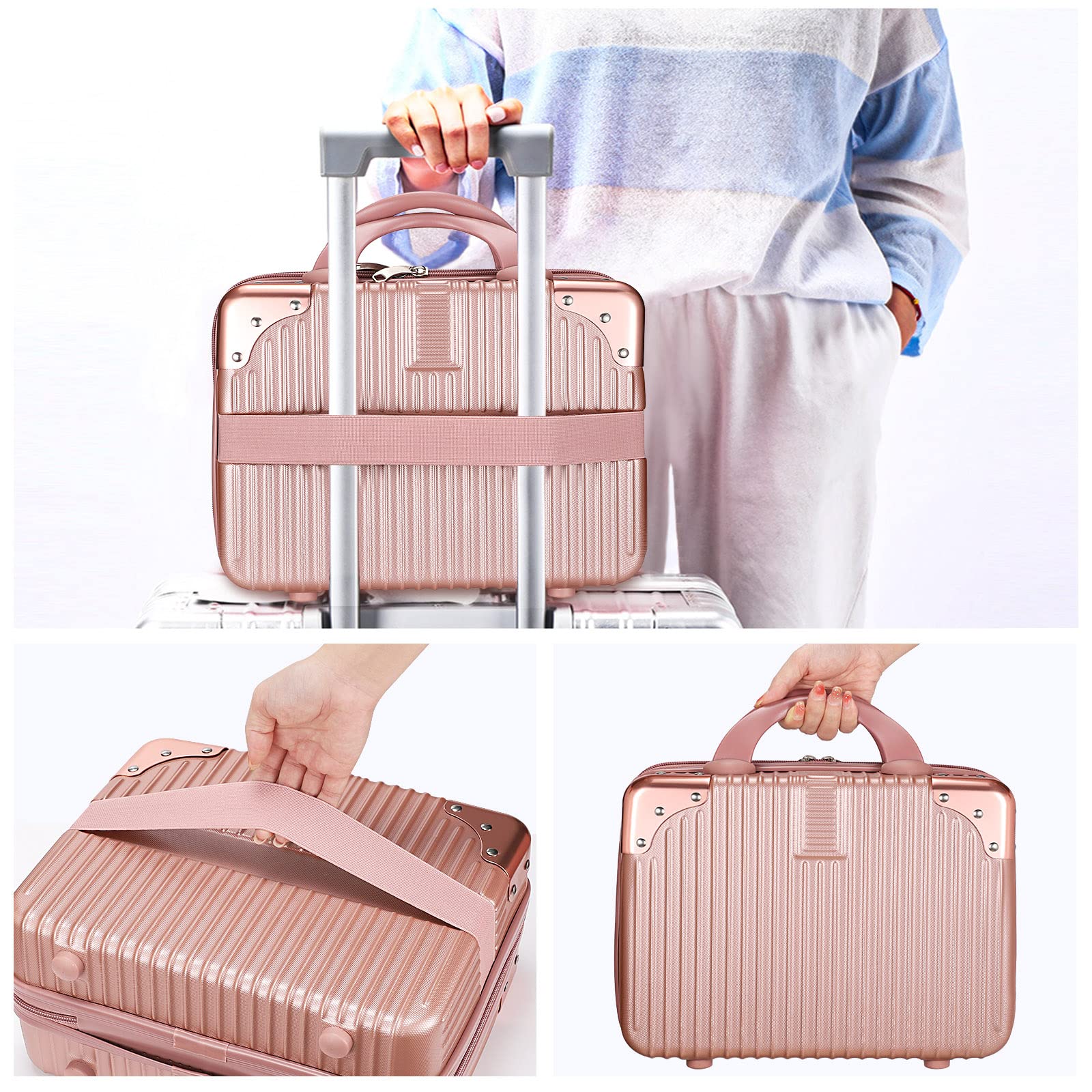 Noverlife gift-ready rose gold case suggests a stylish present for travelers