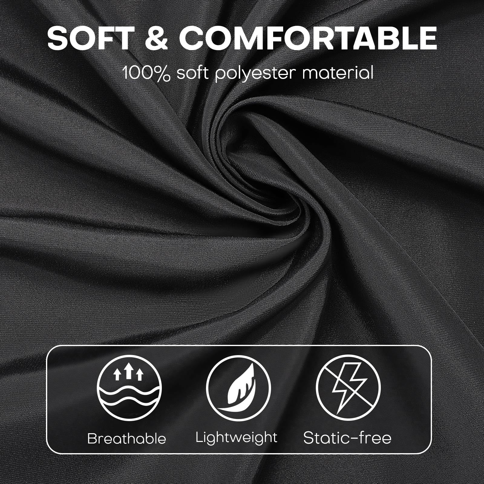 Noverlife cape tie close-up demonstrates adjustable fit.