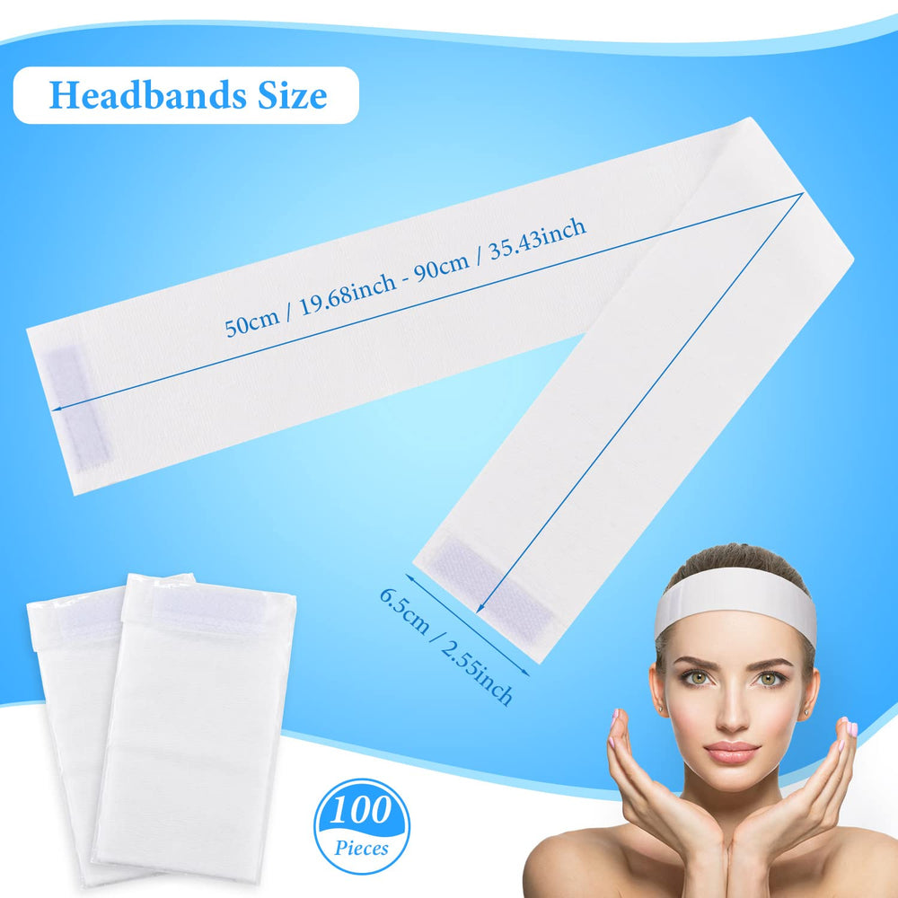 Noverlife headband elastic band detail showing stretch and fit.