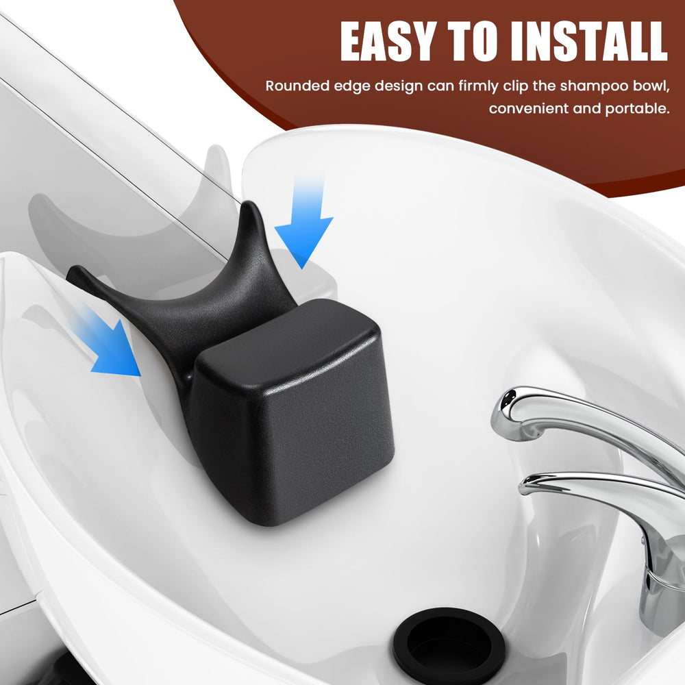 Noverlife neck-pressure-distribution design helps relieve fatigue during extended washes.