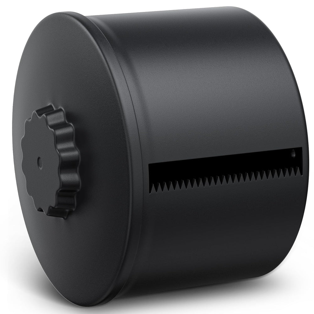 Noverlife neck-strip-dispenser in a professional barber shop setting