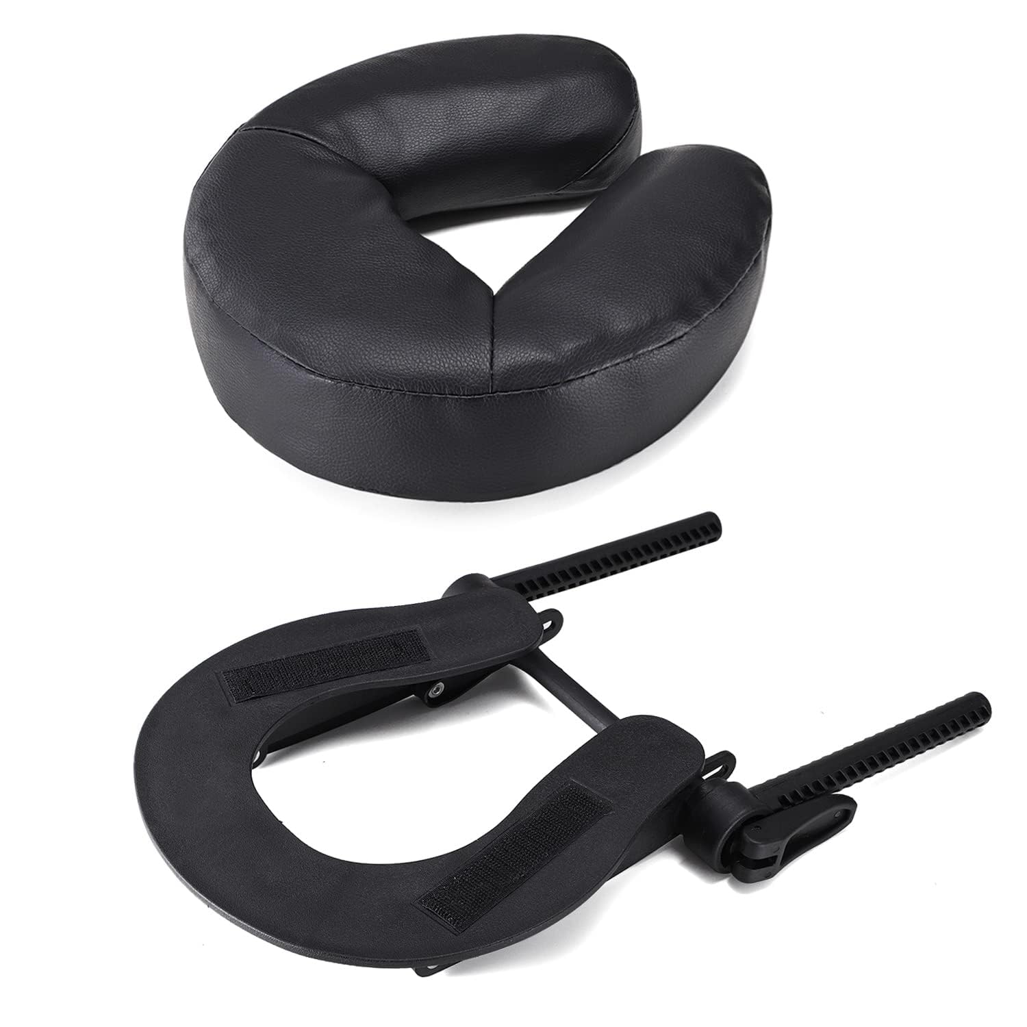 Noverlife packaging includes universal head rest and cushion pillow for ready use.