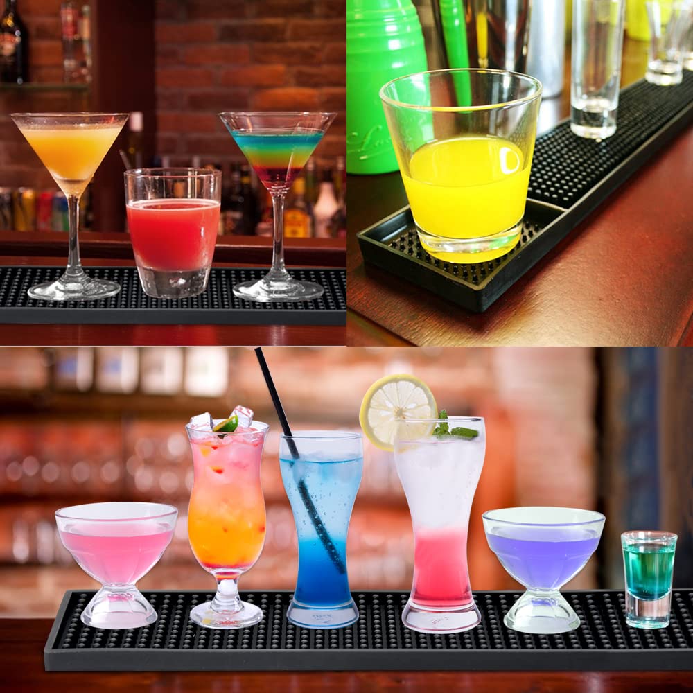 Noverlife portable bar mat for storage-ready compact design fits tight setups.