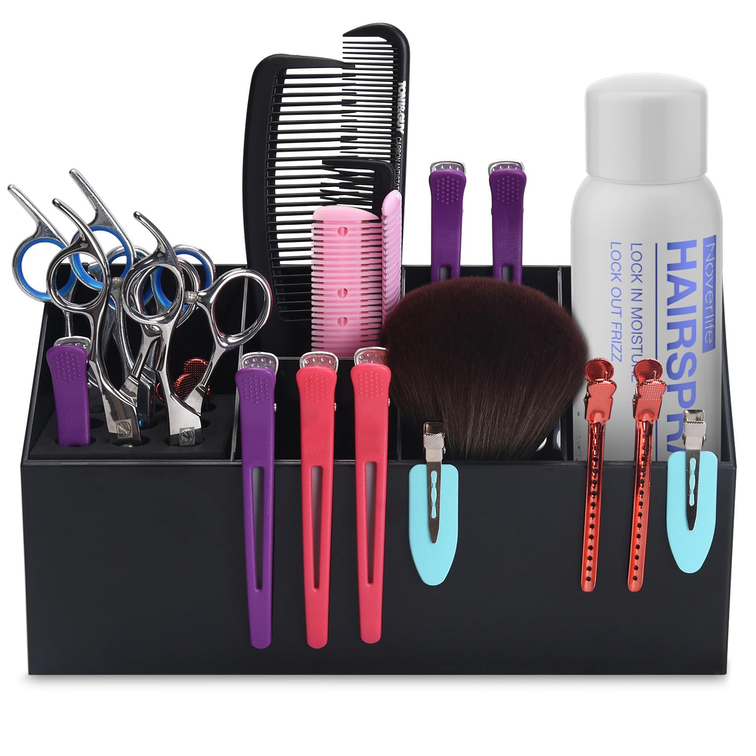 Noverlife professional hairdressing tools-holder supports efficient workspace organization.