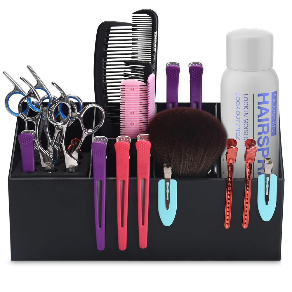 Noverlife professional hairdressing tools-holder supports efficient workspace organization.