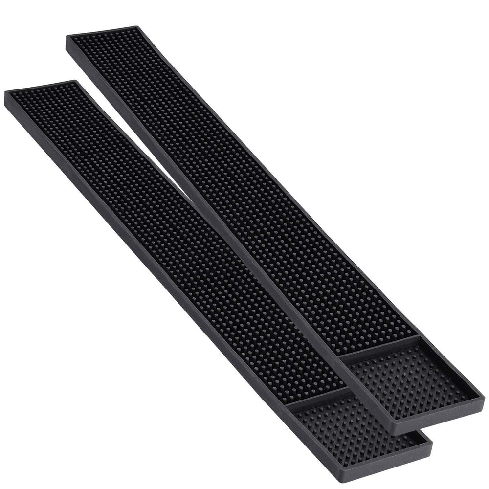 Noverlife rubber bar mat anti-slip surface keeps glasses steady and spills contained.