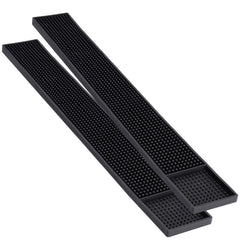 Noverlife rubber bar mat anti-slip surface keeps glasses steady and spills contained.