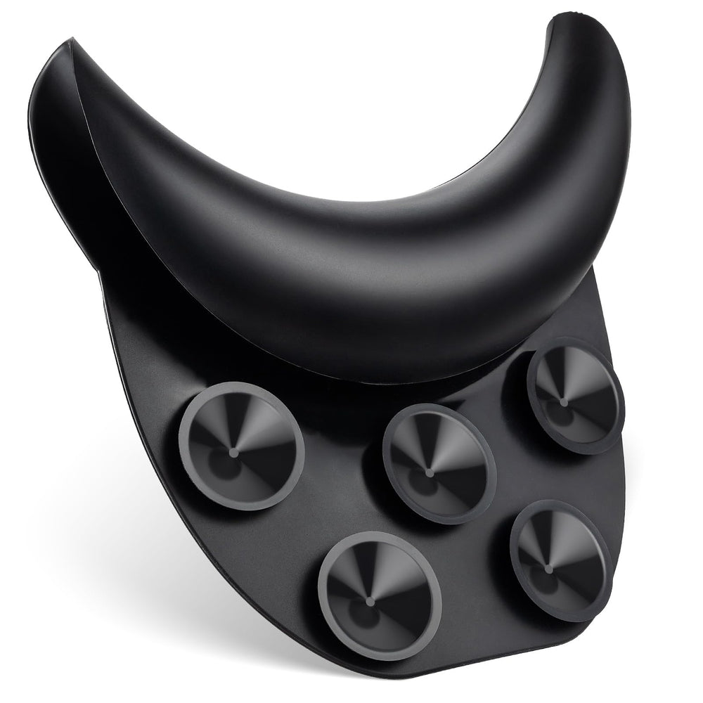 Noverlife salon neck-rest cushion with suction cups provides stable basin attachment.