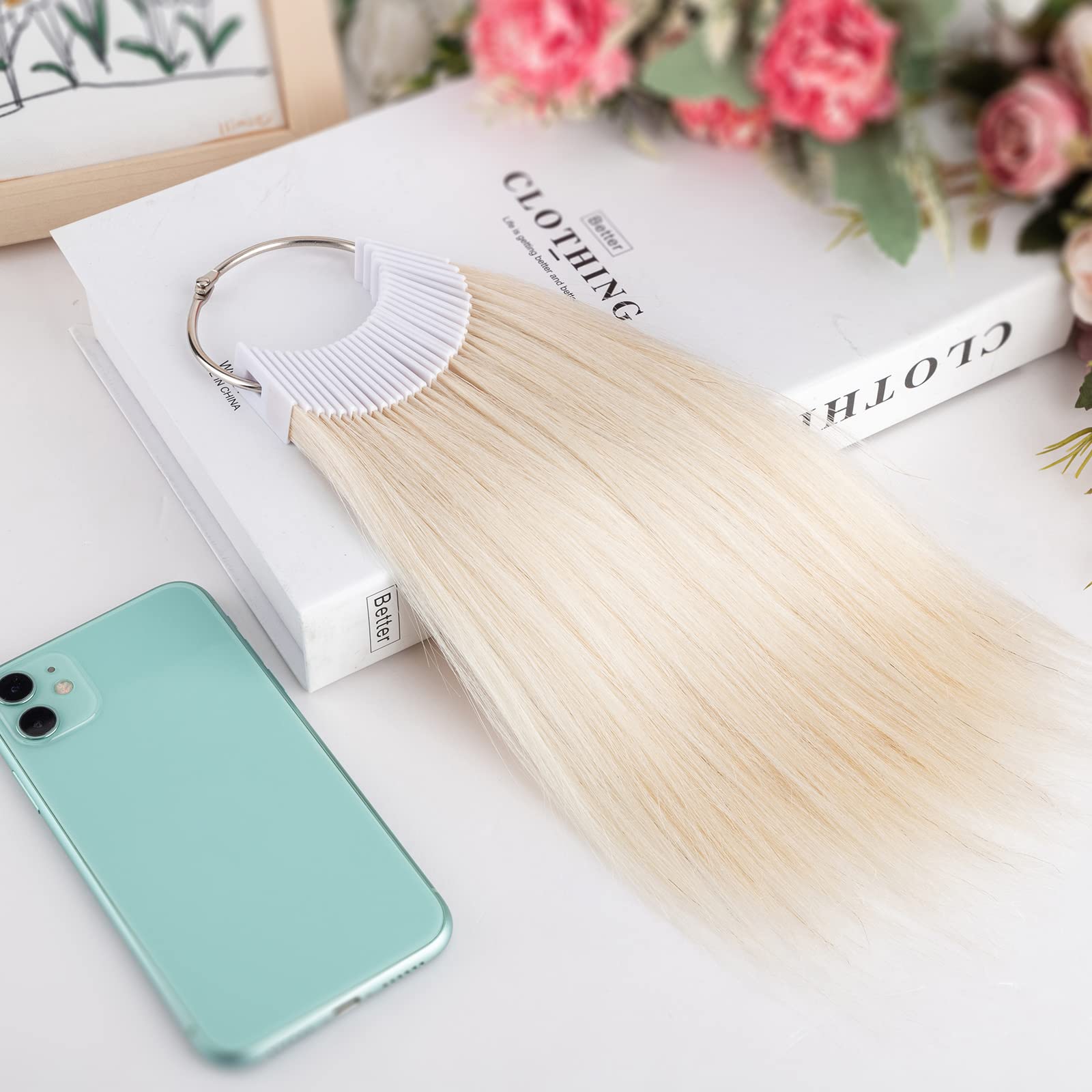 Noverlife swatches ideal for salon training and color trend learning.