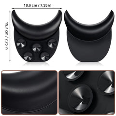 Noverlife soft silicone neck pillow offers comfortable support during hair washing.