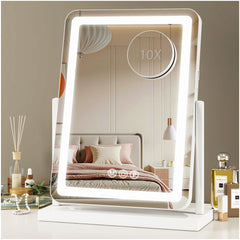 Novlux vanity mirror lights provide pro-style illumination for flawless makeup application.