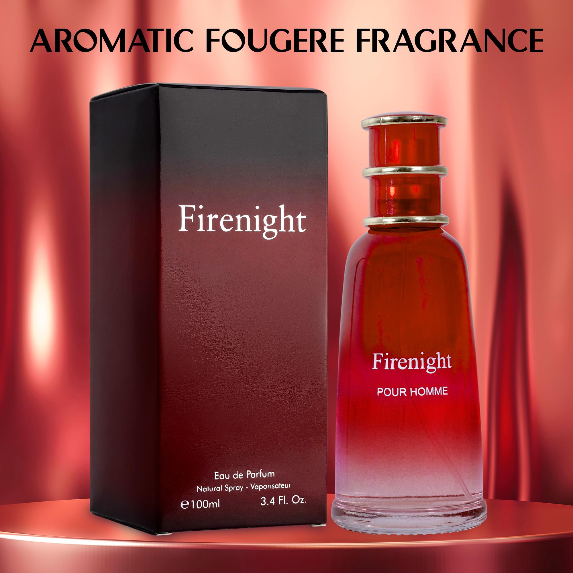 NovoGlow Firenight emblem on box reinforces brand heritage and quality.