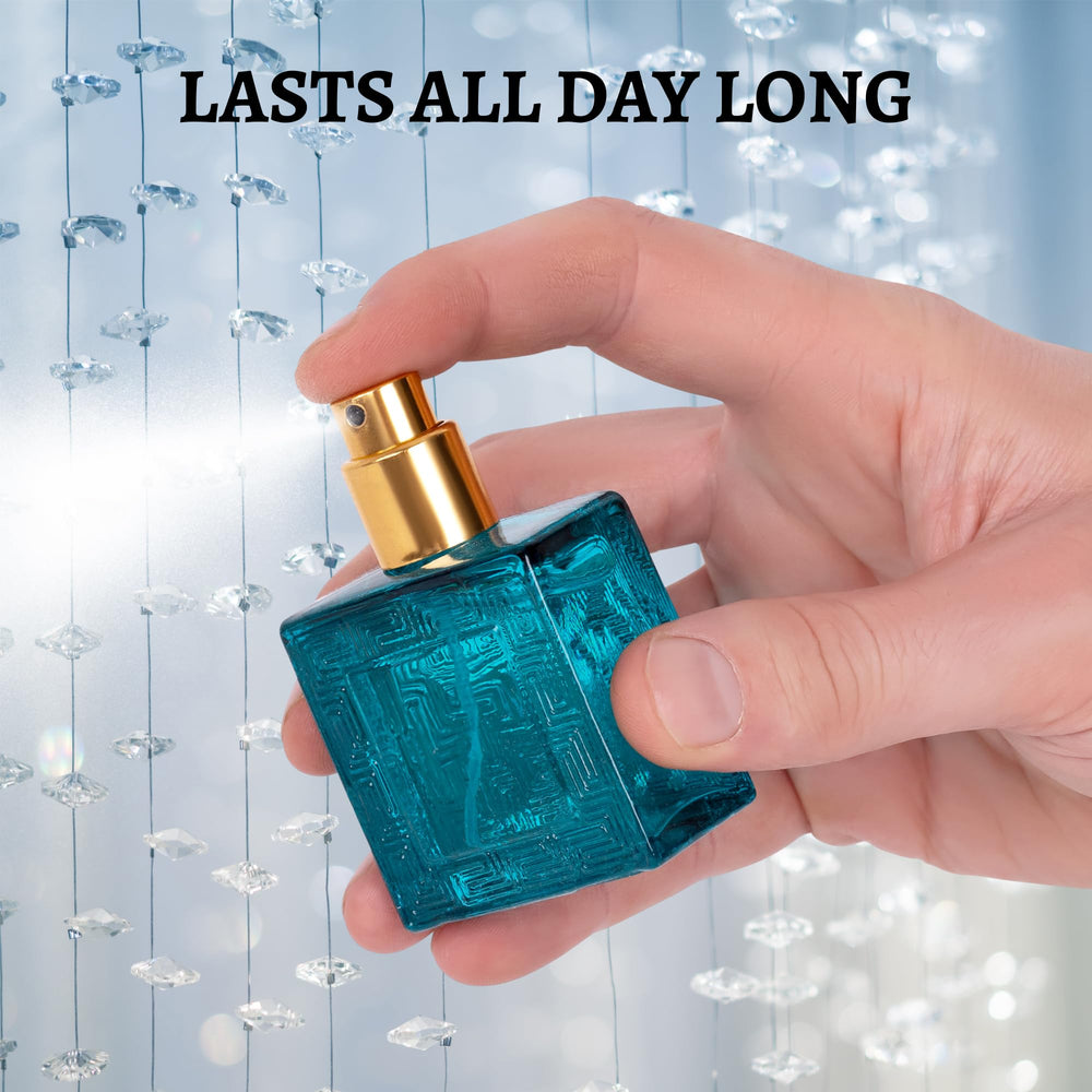 NovoGlow travel-size bottles ensure scent on the go.