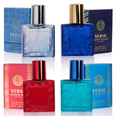 NovoGlow Verse Adonis bottle highlights premium notes for daily confidence.