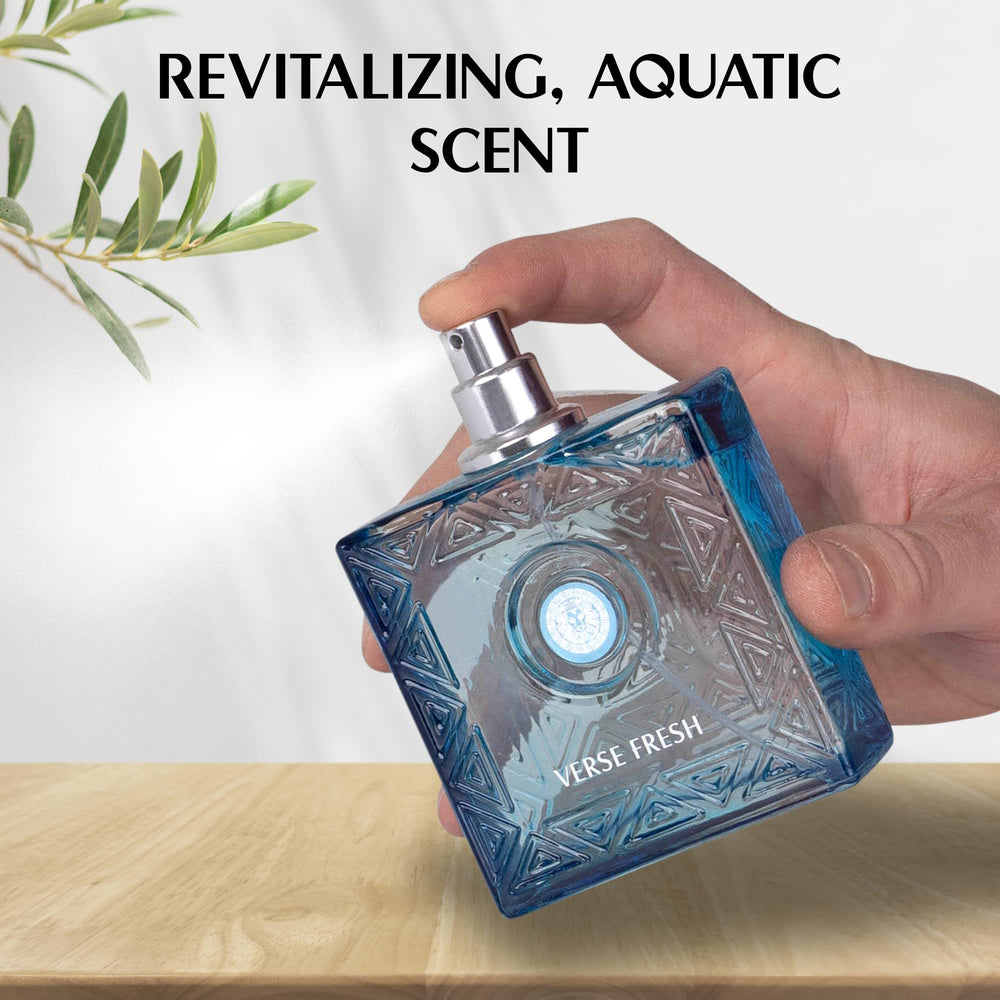 NovoGlow Verse Fresh packaging box emphasizes gift-ready presentation.