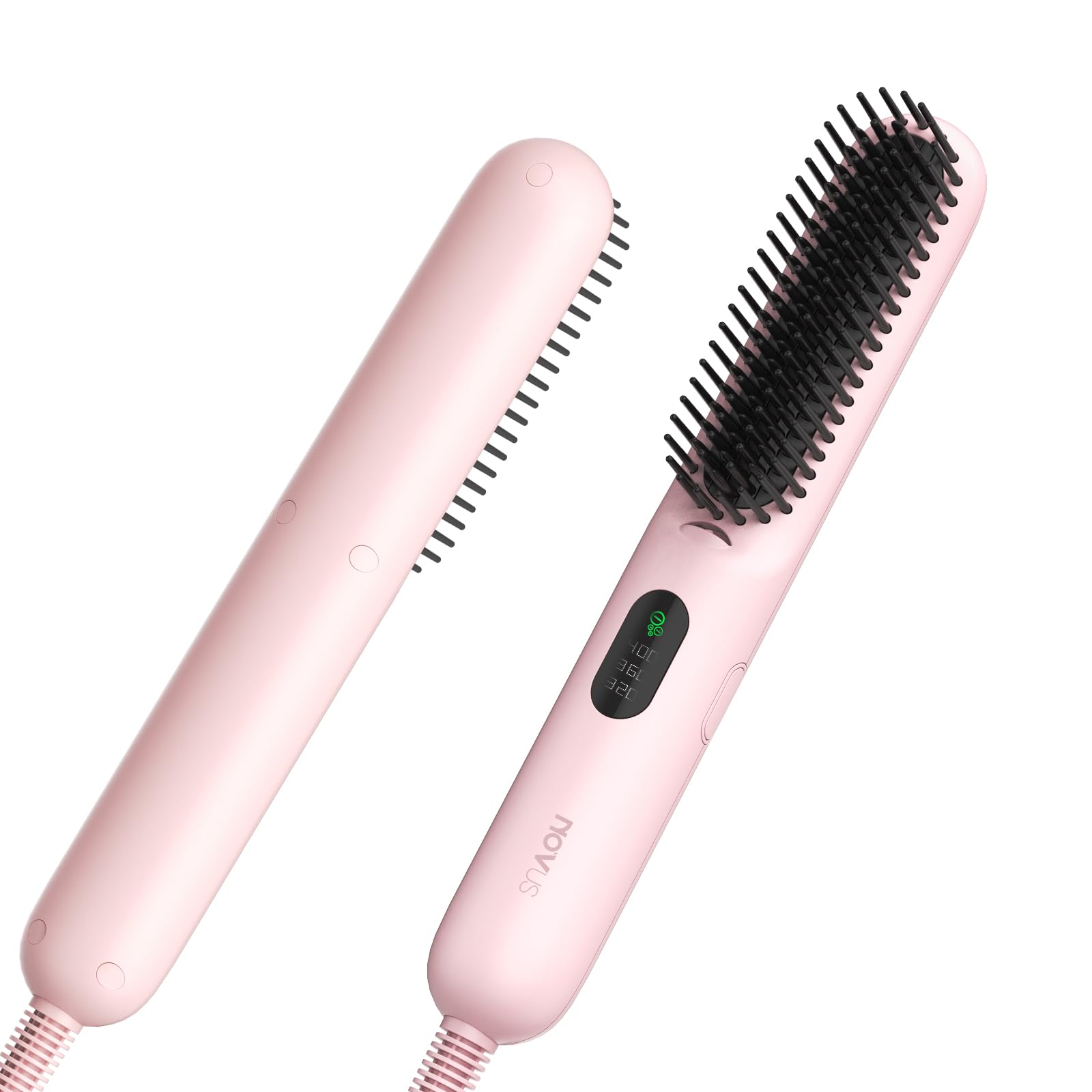 Novuspro hair brush 1-inch brush for curly hair delivers quick, smooth styling