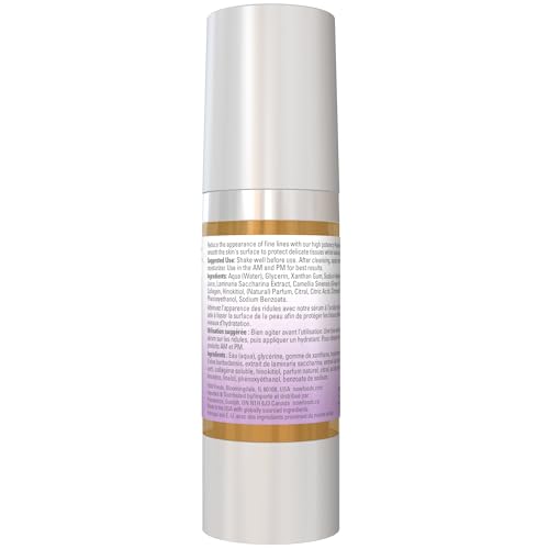 NOW Foods Solutions Hyaluronic Acid Serum applied in dots showing quick absorption.