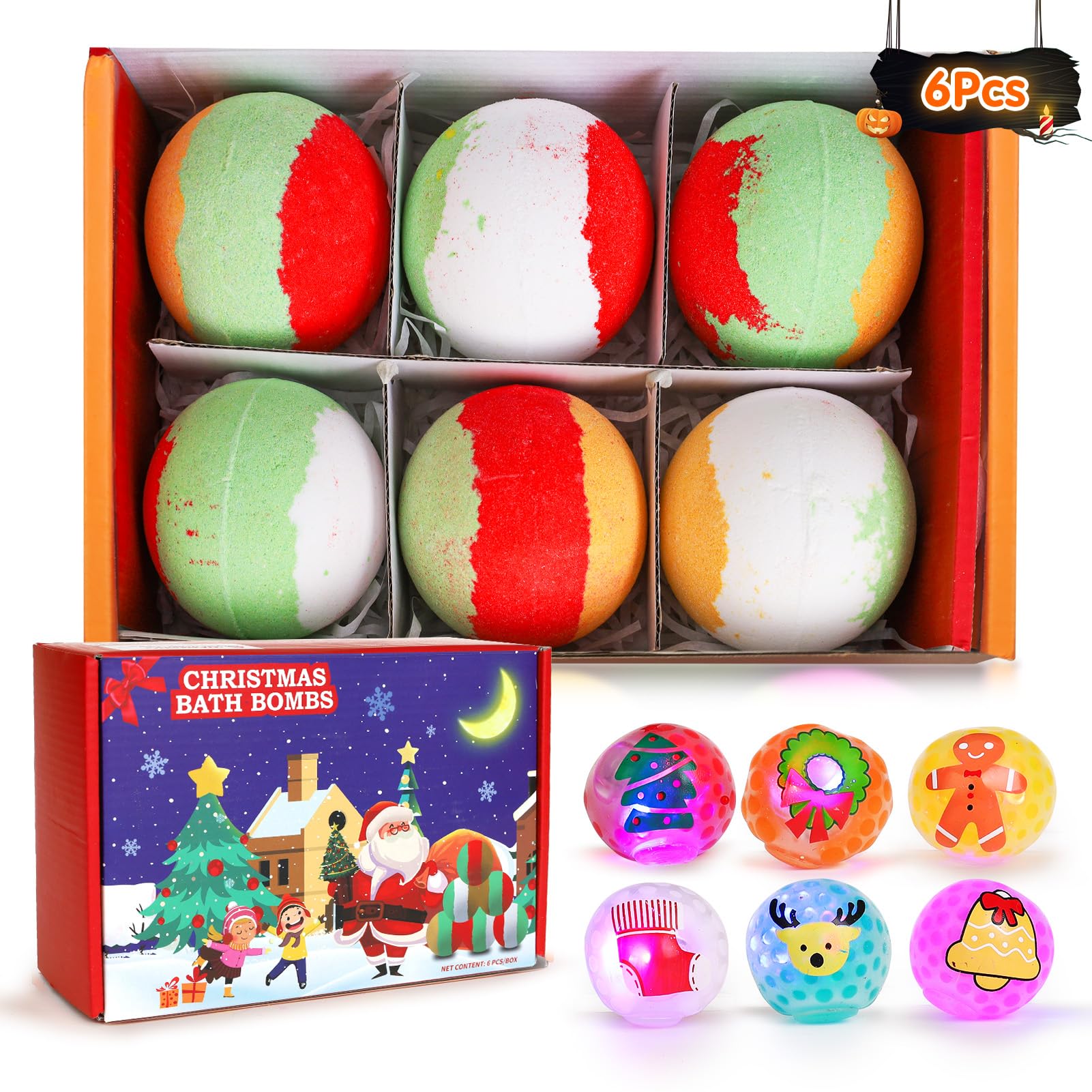 NPET organic handmade bath bombs highlighting moisturizing oils for gentle skin care
